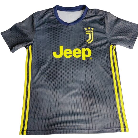 JEEP Ronaldo 7 Juventus Jersey Soccer Shirt Size EU 26 US Men's S 1348 - Picture 2 of 5